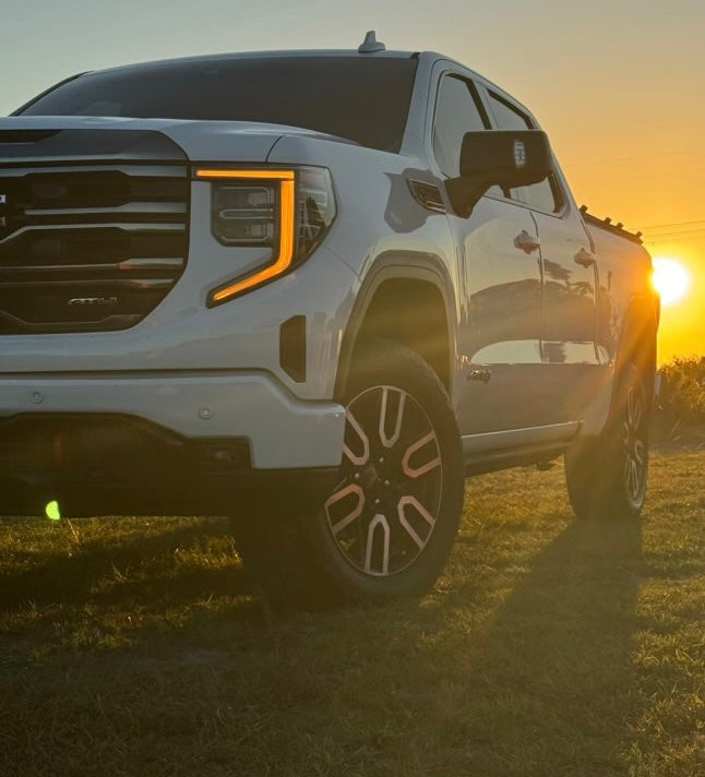 2022-2025 GMC sierra 1500 “Refresh” Amber switchback DRL kit