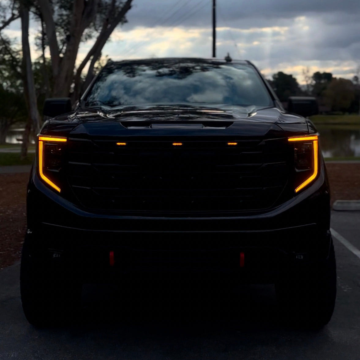 2022-2025 GMC sierra 1500 “Refresh” Amber switchback DRL kit
